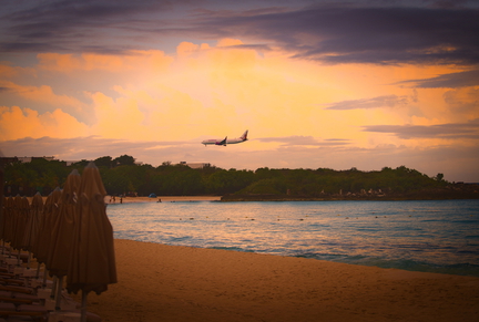 avion et parasols